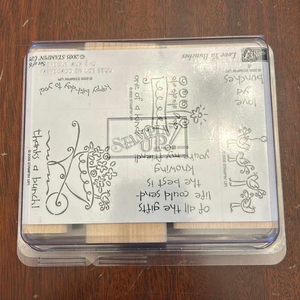 Stampin Up Love ya Bunches stamp kit New